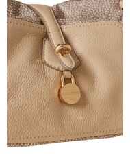 BORBONESE POCHE sac bandouli&egrave;re sable - Sacs pour Femme - 5