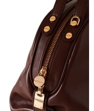 BORBONESE SEXY  Sac en cuir avec bandouli&egrave;re brul&eacute; - Sacs pour Femme - 6