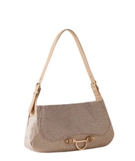 BORBONESE CAPRI NYLON OP L sac bandouli&egrave;re sable - Sacs pour Femme - 3