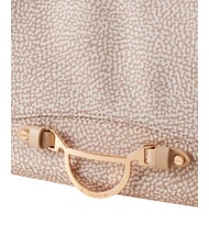 BORBONESE CAPRI NYLON OP L sac bandouli&egrave;re sable - Sacs pour Femme - 5