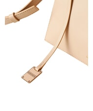 BORBONESE LIVRE Mini sac bandouli&egrave;re cachemire couleur naturelle/op - Sacs pour Femme - 4