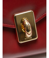 FURLA MERIDIANA  sac en cuir rubis - Sacs pour Femme - 3