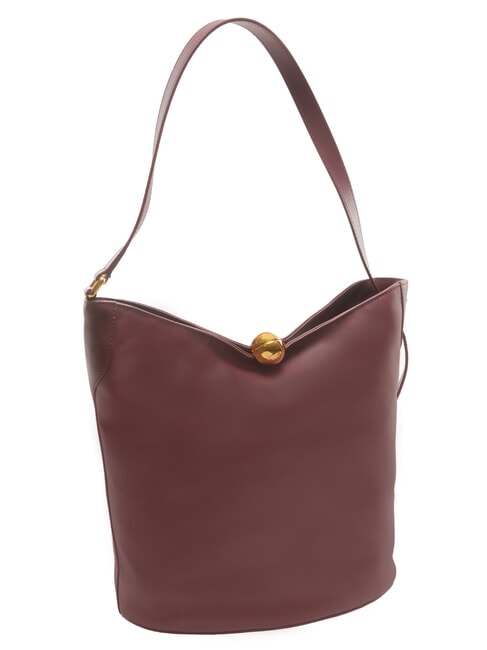 SFERA sac seau bandouli&egrave;re en cuir Ribes / rouge - Sacs pour Femme
