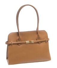 FURLA GOCCIA sac bandouli&egrave;re Cognac - Sacs pour Femme - 2