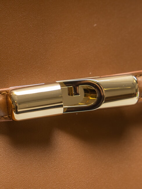 CAMPIONARIO - GOCCIA sac bandouli&egrave;re Cognac - Sacs pour Femme