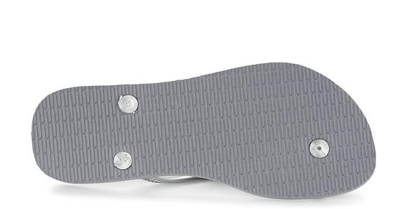 Tongs HAVAINAS SLIM acier / gris - Chaussures Femme