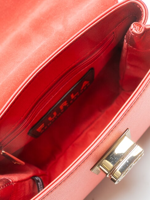 CAMPIONARIO - 1927 Mini sac &agrave; main avec bandouli&egrave;re Rouge v&eacute;nitien - Sacs pour Femme