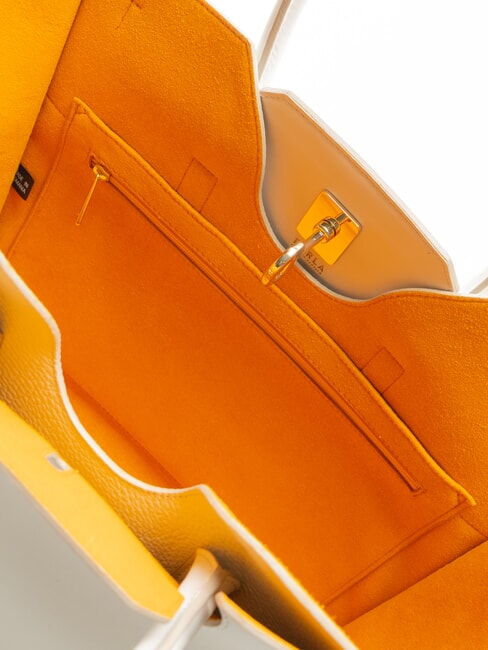 GENESI Sac &agrave; main avec bandouli&egrave;re Guimauve - Sacs pour Femme