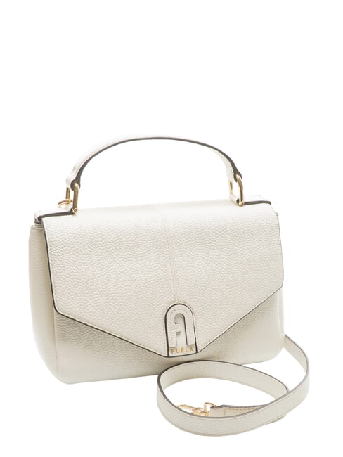 CAMPIONARIO - DAFNE  Sac &agrave; main avec bandouli&egrave;re talc - Sacs pour Femme