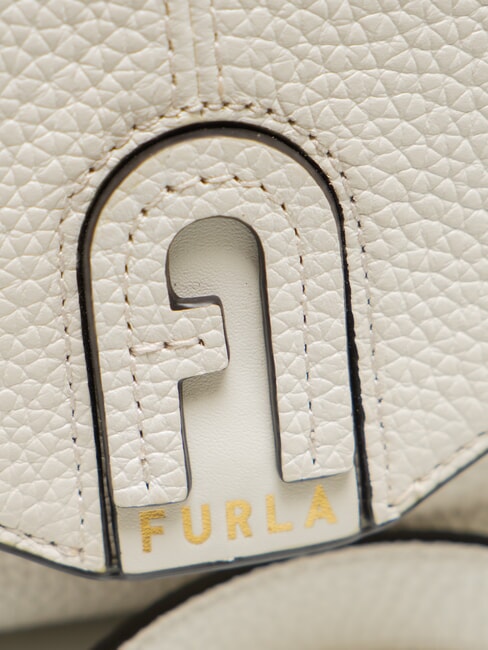 CAMPIONARIO - DAFNE  Sac &agrave; main avec bandouli&egrave;re talc - Sacs pour Femme