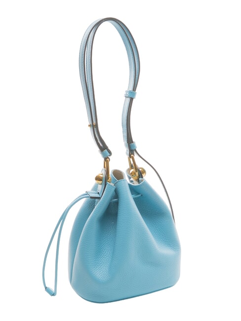 CAMPIONARIO - SFERA  Mini sac seau en cuir cobalt - Sacs pour Femme