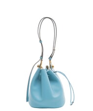 FURLA CAMPIONARIO - SFERA  Mini sac seau en cuir cobalt - Sacs pour Femme - 5