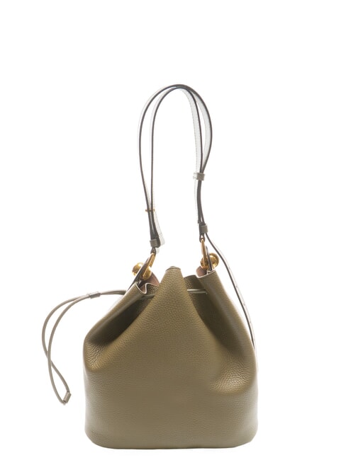 CAMPIONARIO - SFERA sac seau en cuir sage - Sacs pour Femme