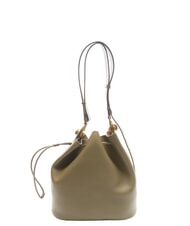 FURLA CAMPIONARIO - SFERA sac seau en cuir sage - Sacs pour Femme - 3