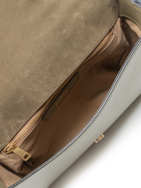 CAMPIONARIO - RIVA Sac bandouli&egrave;re en cuir cloud+sage - Sacs pour Femme