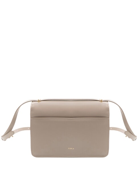 METI sac bandouli&egrave;re stuc gris - Sacs pour Femme