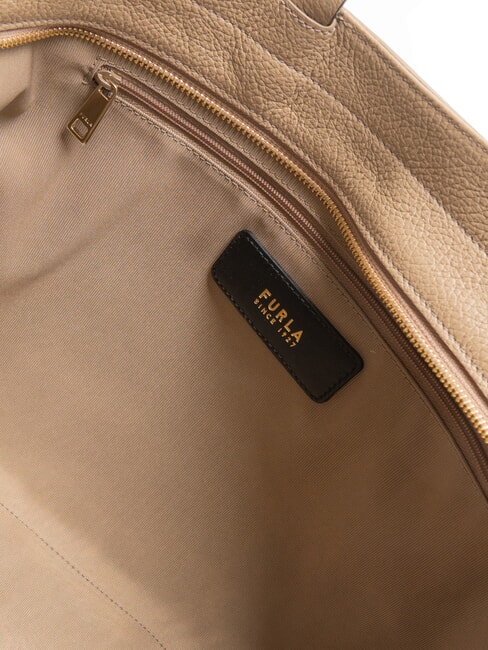 SFERA  Sac cabas en cuir gr&egrave;ge - Sacs pour Femme