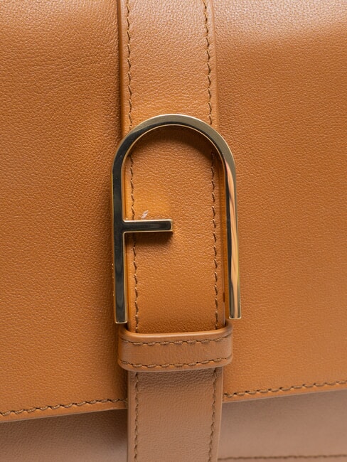 CAMPIONARIO - FLOW Sac &agrave; main avec bandouli&egrave;re Brandy - Sacs pour Femme