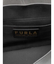 FURLA CAMPIONARIO - FLOW sac bandouli&egrave;re en cuir Noir - Sacs pour Femme - 5