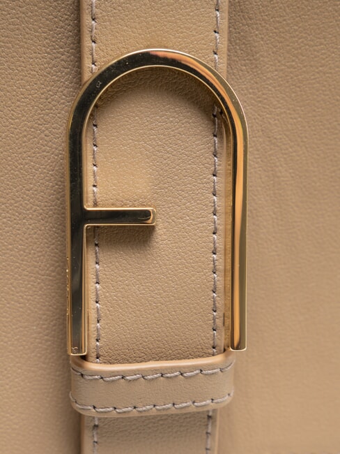 FLOW Sac &agrave; main avec bandouli&egrave;re gr&egrave;ge - Sacs pour Femme