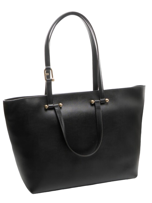 CAMPIONARIO - DUETTO Sac &agrave; main / sac bandouli&egrave;re noir+int noir - Sacs pour Femme