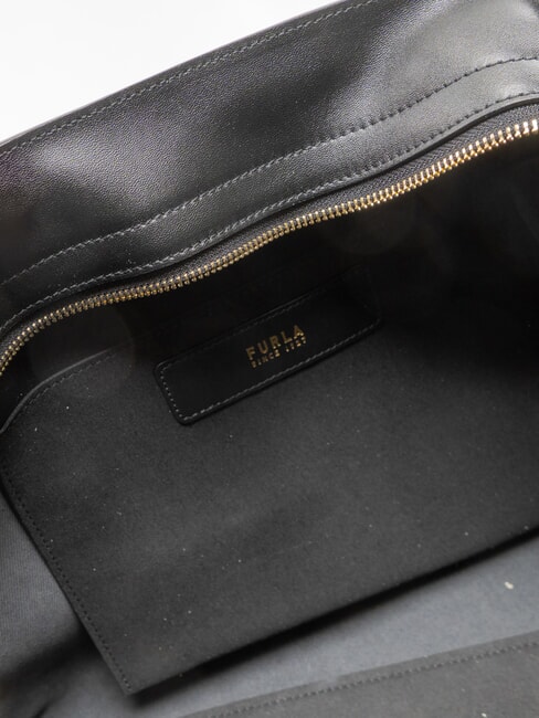 CAMPIONARIO - DUETTO Sac &agrave; main / sac bandouli&egrave;re noir+int noir - Sacs pour Femme