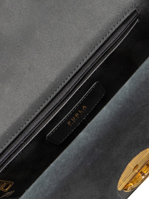 SFERA  Mini sac bandouli&egrave;re en cuir Noir - Sacs pour Femme