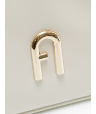 FURLA DIAMANTE M sac bandouli&egrave;re Guimauve - Sacs pour Femme - 3