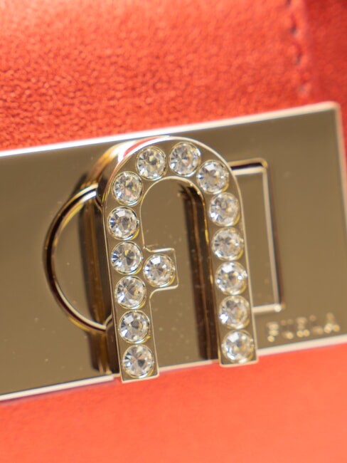 CAMPIONARIO - 1927 sac bandouli&egrave;re Rouge v&eacute;nitien - Sacs pour Femme