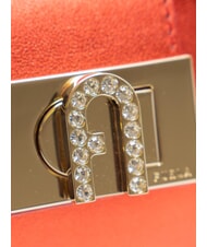 FURLA CAMPIONARIO - 1927 sac bandouli&egrave;re Rouge v&eacute;nitien - Sacs pour Femme - 3