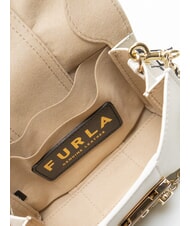 FURLA CAMPIONARIO - METROPOLIS REMIX Micro sac bandouli&egrave;re Guimauve - Sacs pour Femme - 5