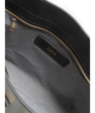 FURLA CAMPIONARIO - GOCCIA  Sac cabas en cuir Noir - Sacs pour Femme - 6