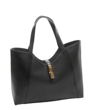 FURLA CAMPIONARIO - GOCCIA  Sac cabas en cuir Noir - Sacs pour Femme - 2