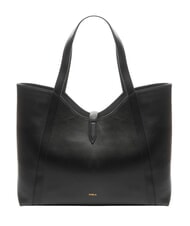 FURLA CAMPIONARIO - GOCCIA  Sac cabas en cuir Noir - Sacs pour Femme - 4