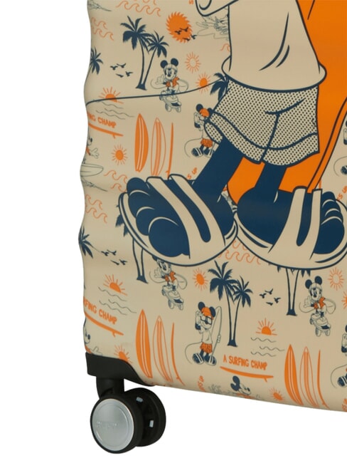 WAVEBREAKER DISNEY  Grand chariot Mickey Super Surfeur - Valises Rigides