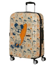AMERICAN TOURISTER WAVEBREAKER DISNEY  Chariot moyen  Mickey Super Surfeur - Valises Rigides - 3