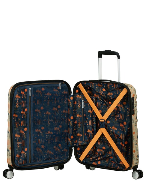 WAVEBREAKER DISNEY  Chariot &agrave; bagages &agrave; main Mickey Super Surfeur - Valises cabine