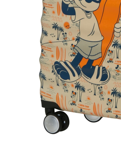 WAVEBREAKER DISNEY  Chariot &agrave; bagages &agrave; main Mickey Super Surfeur - Valises cabine