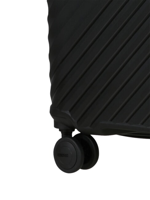 DIABLAST Valise trolley moyenne, extensible, avec serrure TSA code noir - Valises Rigides