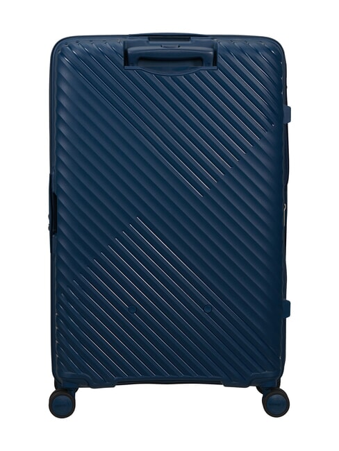 DIABLAST Valise trolley moyenne, extensible, avec serrure TSA bleu vague sombre - Valises Rigides