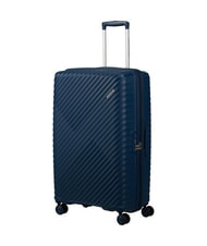 AMERICAN TOURISTER DIABLAST Valise trolley moyenne, extensible, avec serrure TSA bleu vague sombre - Valises Rigides - 5