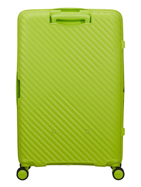 DIABLAST Valise trolley moyenne, extensible, avec serrure TSA citron vert hyper - Valises Rigides