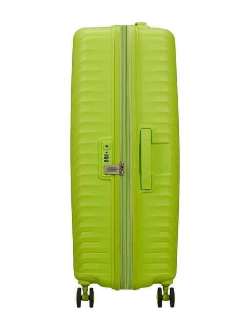 DIABLAST Valise trolley moyenne, extensible, avec serrure TSA citron vert hyper - Valises Rigides
