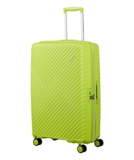 AMERICAN TOURISTER DIABLAST Valise trolley moyenne, extensible, avec serrure TSA citron vert hyper - Valises Rigides - 5