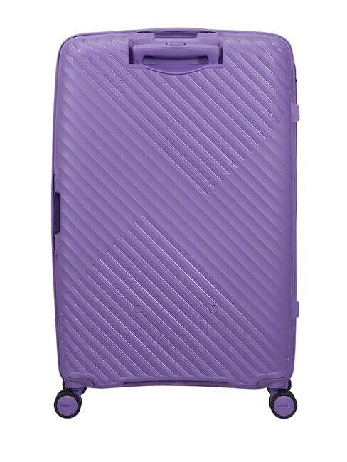 DIABLAST Valise trolley moyenne, extensible, avec serrure TSA pulsation pourpre - Valises Rigides