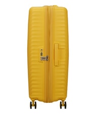 AMERICAN TOURISTER DIABLAST Valise trolley moyenne, extensible, avec serrure TSA jaune num&eacute;rique - Valises Rigides - 4