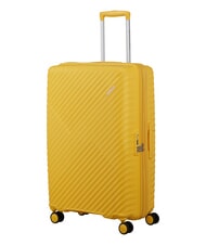 AMERICAN TOURISTER DIABLAST Valise trolley moyenne, extensible, avec serrure TSA jaune num&eacute;rique - Valises Rigides - 5