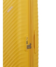 AMERICAN TOURISTER DIABLAST Valise trolley moyenne, extensible, avec serrure TSA jaune num&eacute;rique - Valises Rigides - 7