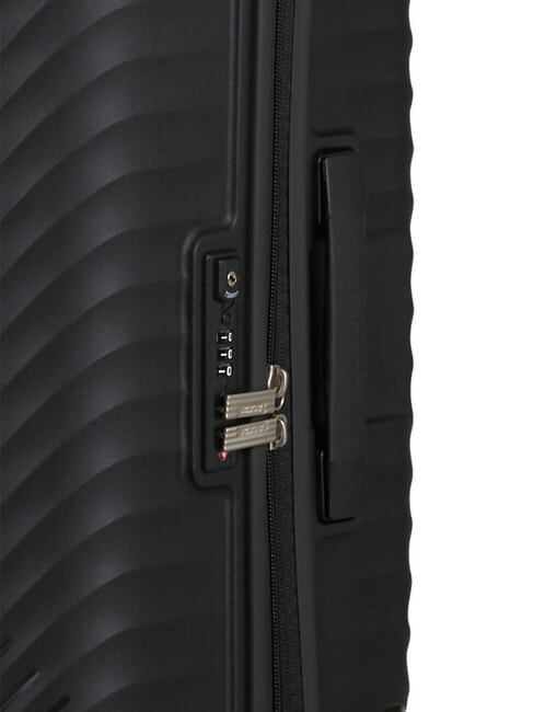 DIABLAST Valise trolley moyenne, extensible, avec serrure TSA code noir - Valises Rigides