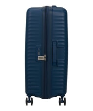 AMERICAN TOURISTER DIABLAST Valise trolley moyenne, extensible, avec serrure TSA bleu vague sombre - Valises Rigides - 4